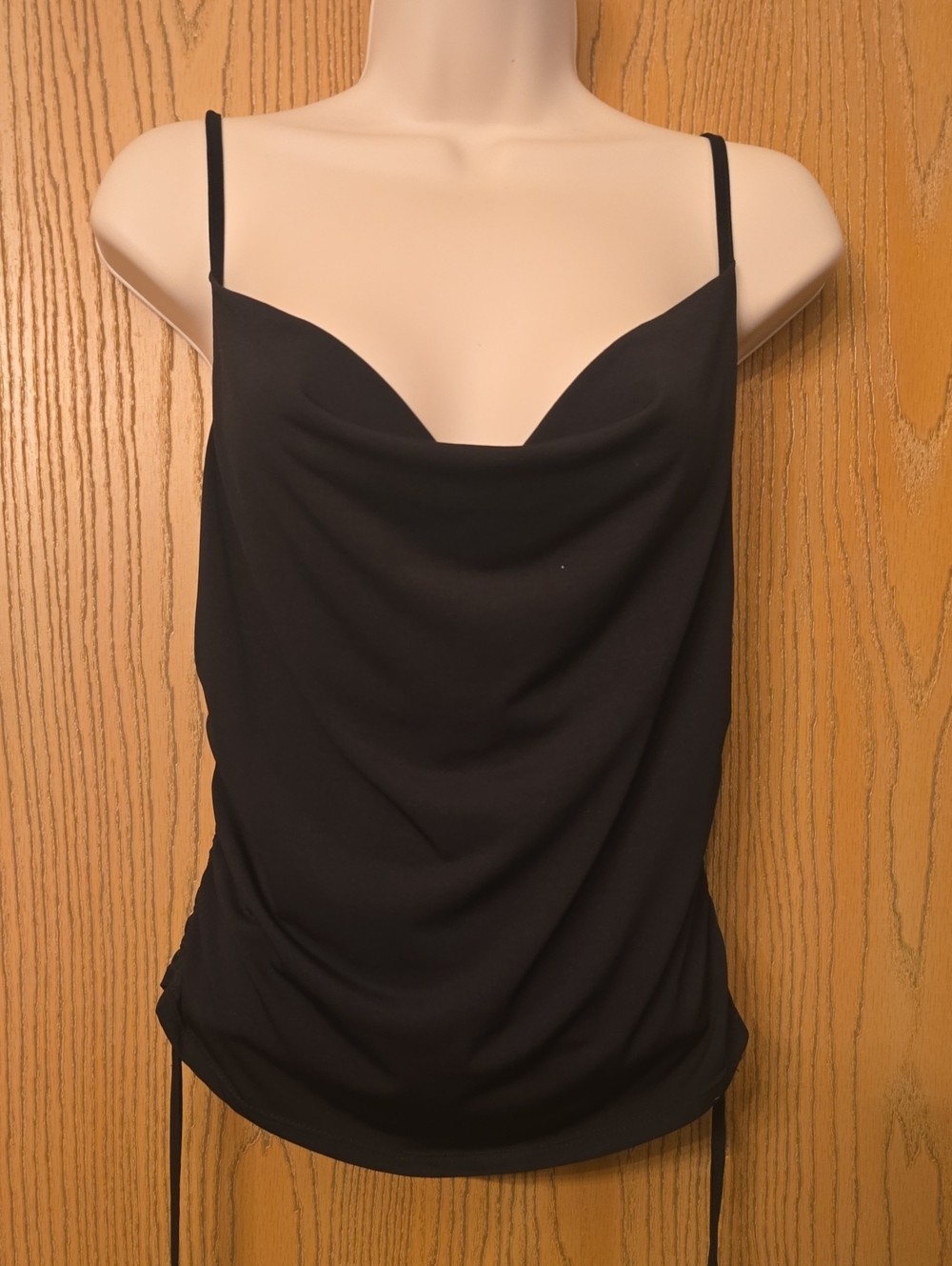 Rue21 Black Cowl Neck Spaghetti-Strap Camisole